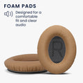 kwmobile Ohr Polster für Bose Quietcomfort 35 35II 25 15 / QC35 QC35II QC25 QC15 Ohrpolster Ersatz Ohrpolster Kopfhörer Ersatzteile Kopfhörer Ersatzpolster für Over Ear Headphones