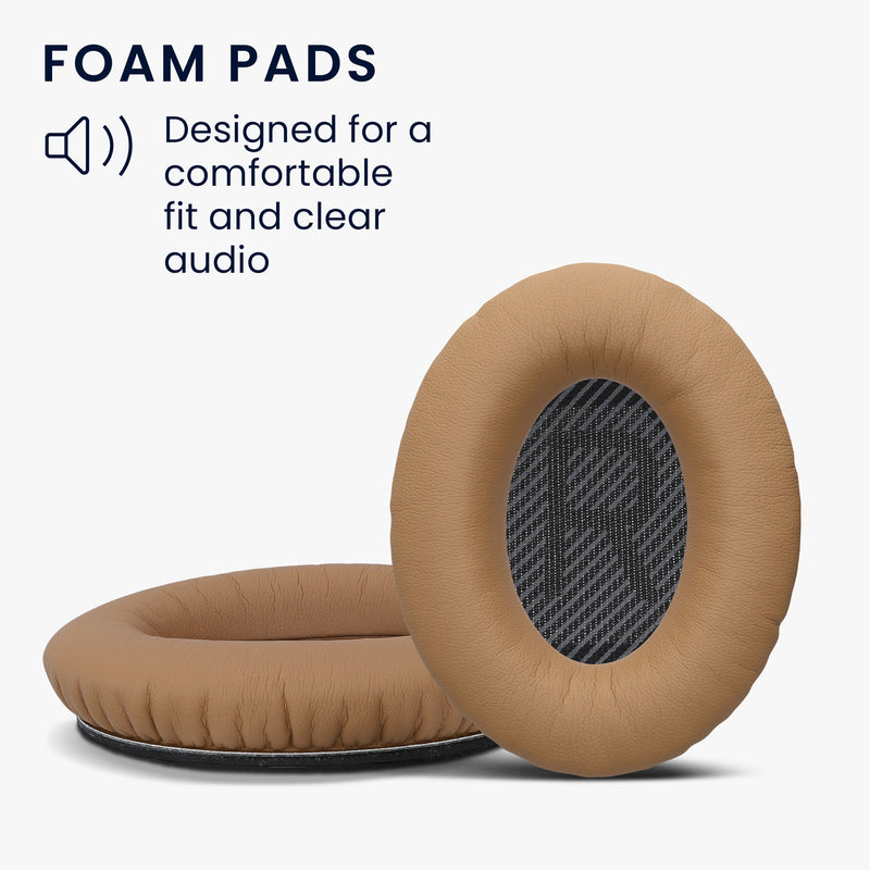 kwmobile Ohr Polster für Bose Quietcomfort 35 35II 25 15 / QC35 QC35II QC25 QC15 Ohrpolster Ersatz Ohrpolster Kopfhörer Ersatzteile Kopfhörer Ersatzpolster für Over Ear Headphones