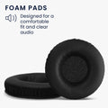 kwmobile Ohr Polster für Sennheiser HD25 / HD25-1 II / HD250BT - Ersatz Ohrpolster - Kopfhörer Ersatzteile - Kopfhörer Ersatzpolster für Over Ear Headphones