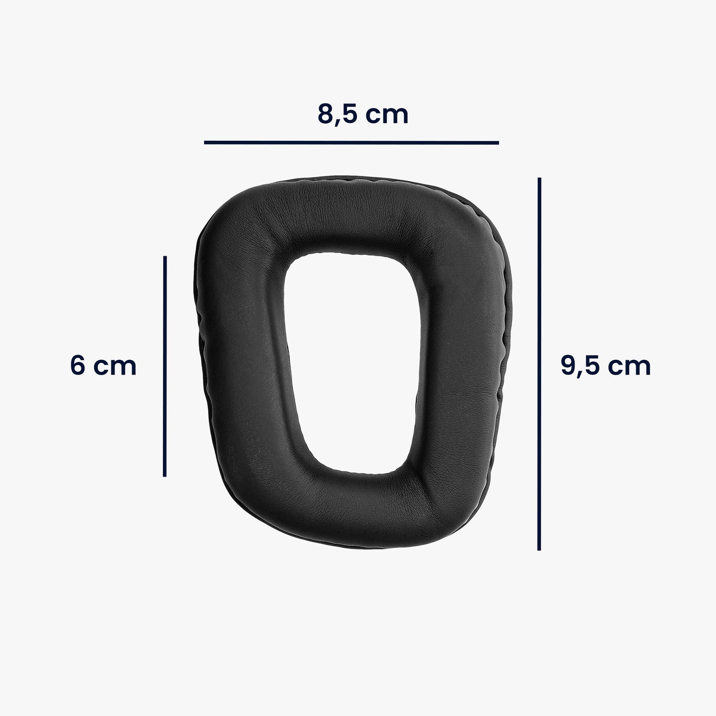 kwmobile Ohr Polster für Logitech G430 / G35 / G930 / F450 Ohrpolster Ersatz Ohrpolster Kopfhörer Ersatzteile Kopfhörer Ersatzpolster Over Ear Headphones