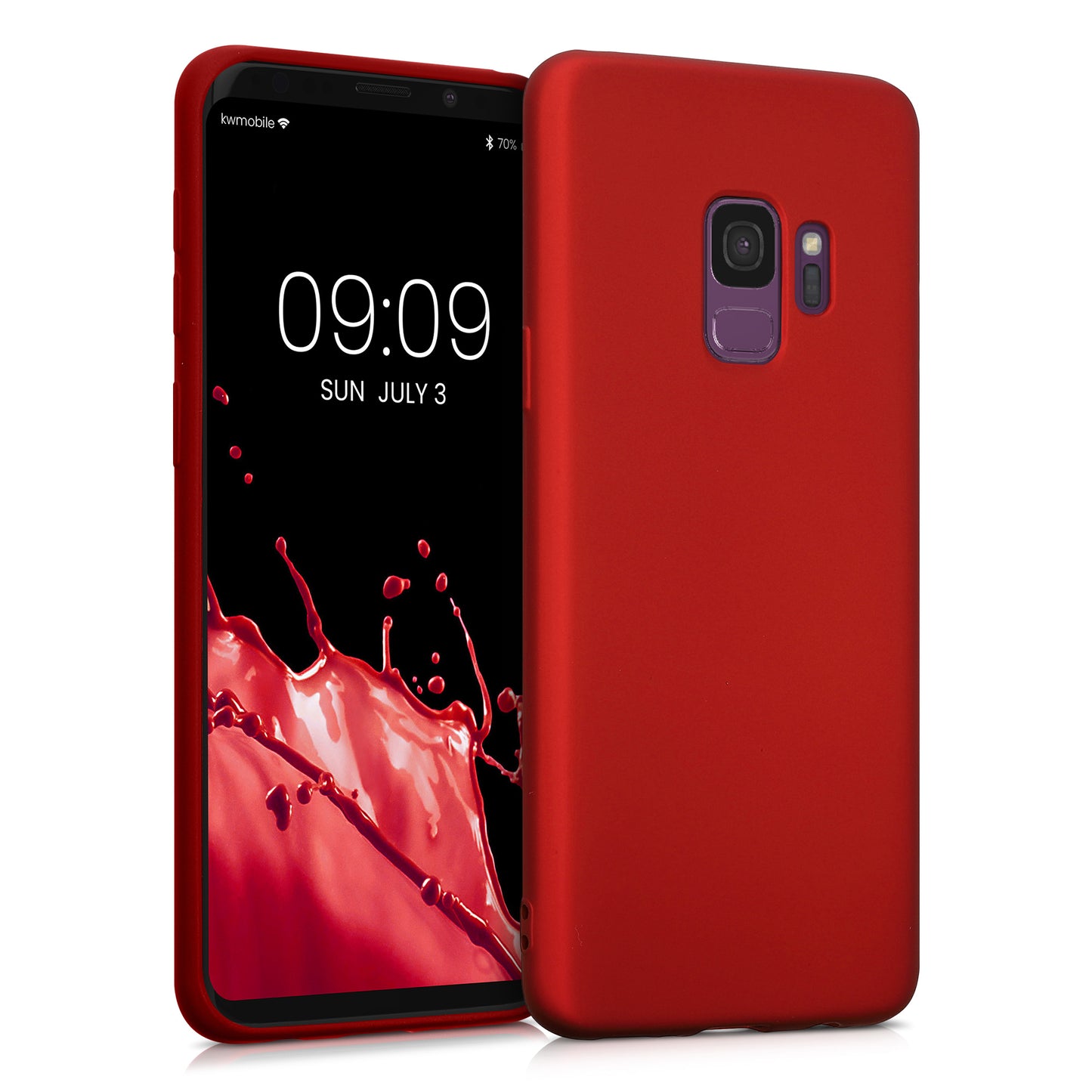 kwmobile Handyhülle für Samsung Galaxy S9 Hülle - Silikon Case - Schutzhülle Cover