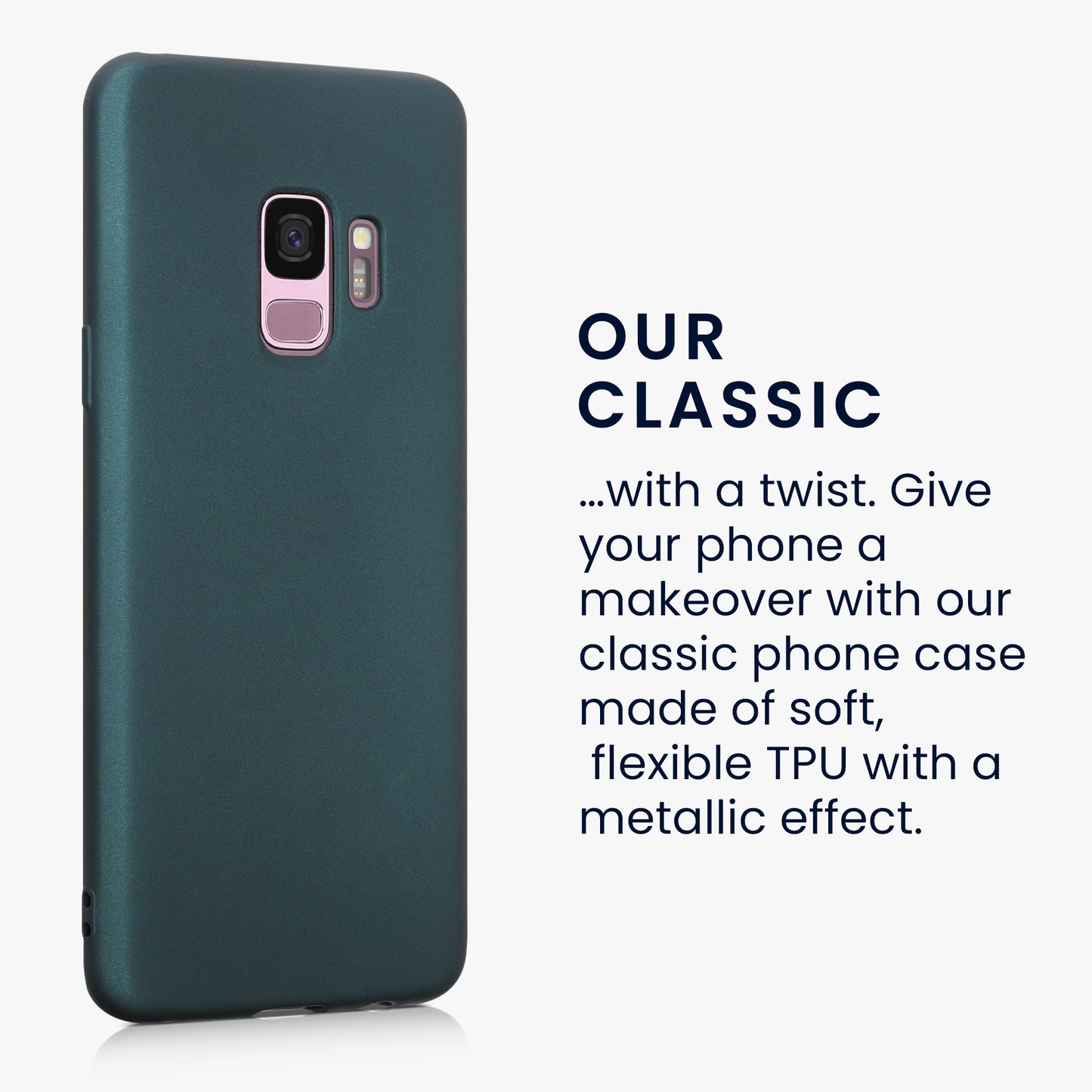 kwmobile Handyhülle für Samsung Galaxy S9 Hülle - Silikon Case - Schutzhülle Cover