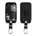 kwmobile Autoschlüssel Hülle kompatibel mit Renault 4-Tasten Smartkey (nur Keyless Go) Kunstleder Schutzhülle Schlüsselhülle