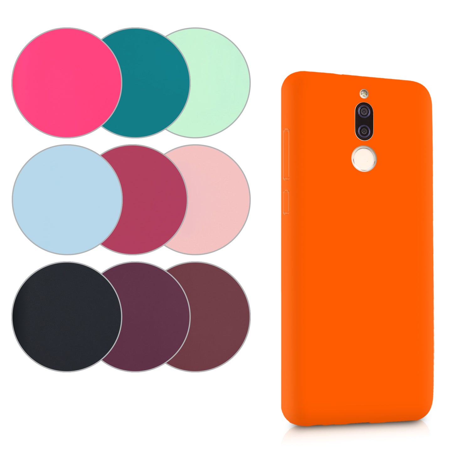 TPU Hülle für Huawei Mate 10 Lite in Bordeaux Violett