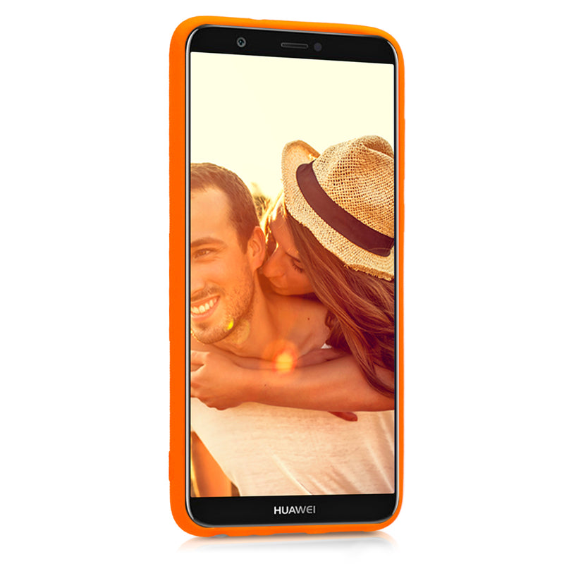 kwmobile Handyhülle für Huawei Enjoy 7S / P Smart (2017) Hülle - Kabelloses Laden - Schutzhülle Cover