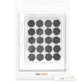 kwmobile 20x Abdeckung für 17 mm Radmuttern Auto Rad Schraube - Radschrauben Cover - Mutter Kappen