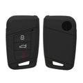 kwmobile Autoschlüssel Hülle kompatibel mit VW 3-Tasten Autoschlüssel (nur Keyless Go)