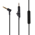 kwmobile Kopfhörerkabel für Bose QuietComfort 15 - Ersatz Kabel 150 cm Mikrofon Lautstärkeregler - 3.5mm Klinke