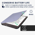 kwmobile Schutzhülle für Pocketbook InkPad 3 / 3 Pro / Color / Vivlio InkPad 3 Hülle - Kunstleder Case - eReader Klapphülle mit Auto Sleep Funktion - Cover mit Ständer