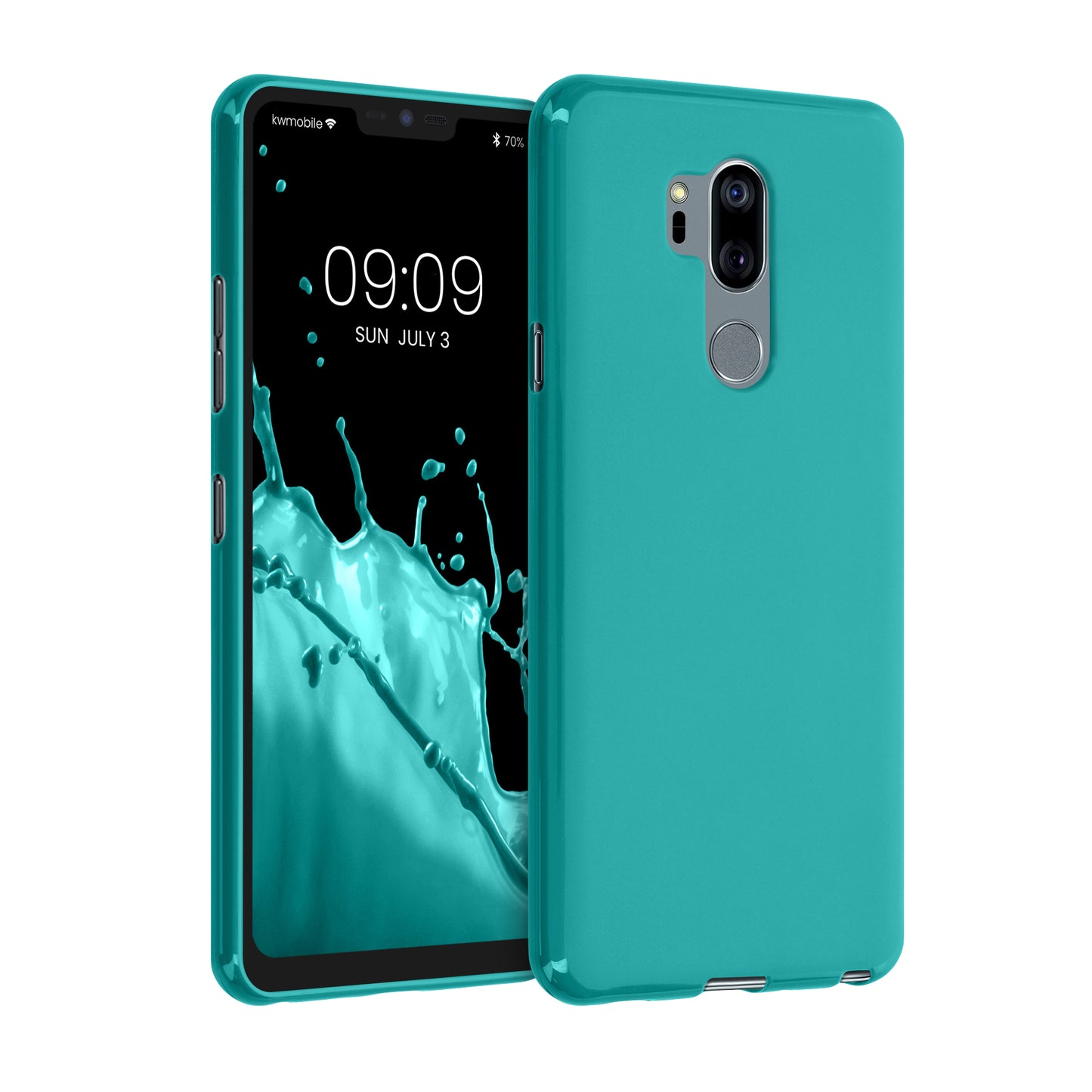 kwmobile Handyhülle für LG G7 ThinQ / Fit / One Hülle - Kabelloses Laden - Schutzhülle Cover