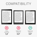 kwmobile Hülle kompatibel mit Kobo Aura Edition 1 eReader Schutzhülle Cover Case