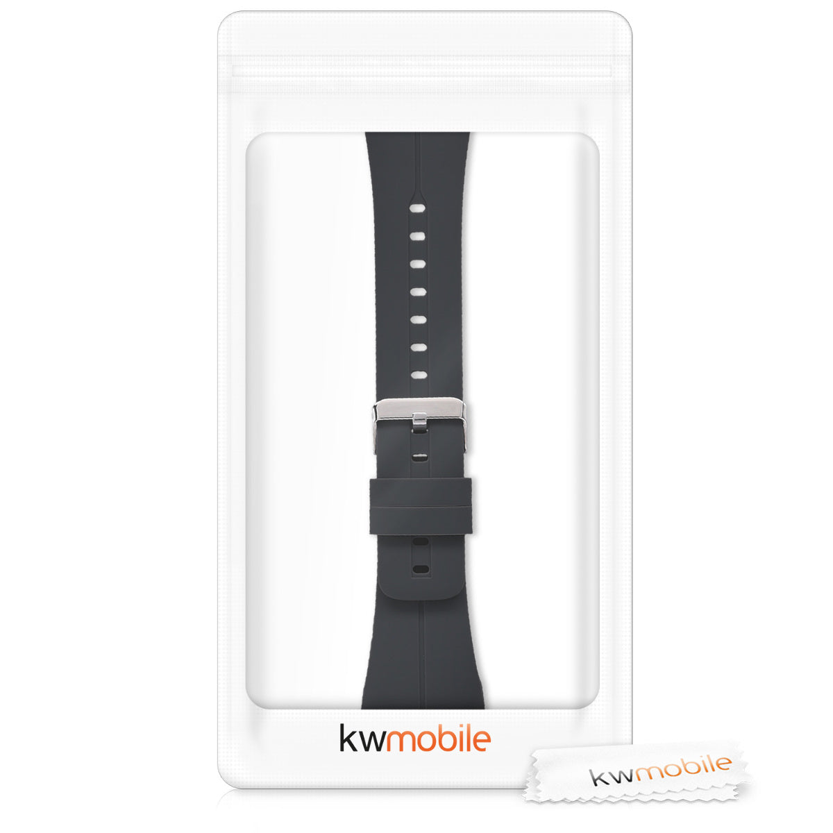 kwmobile Silikon Uhrenarmband für Polar M400 / M430 Armband Ersatzarmband für Fitnesstracker Wechselarmband Smartwatch