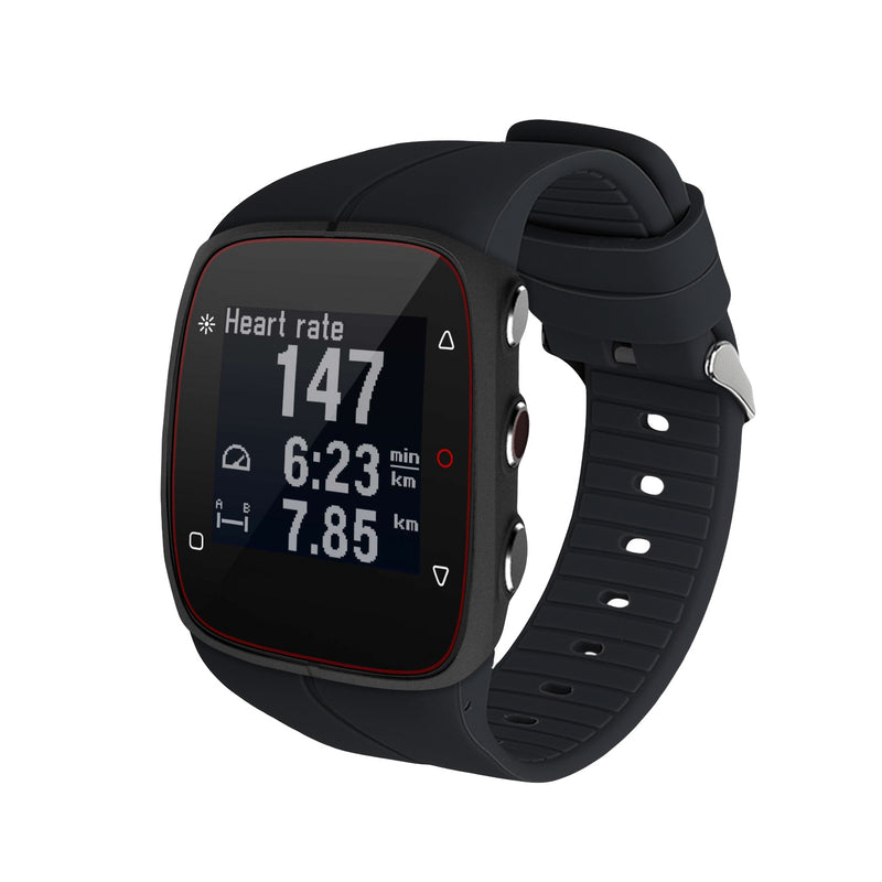 kwmobile Silikon Uhrenarmband für Polar M400 / M430 Armband Ersatzarmband für Fitnesstracker Wechselarmband Smartwatch