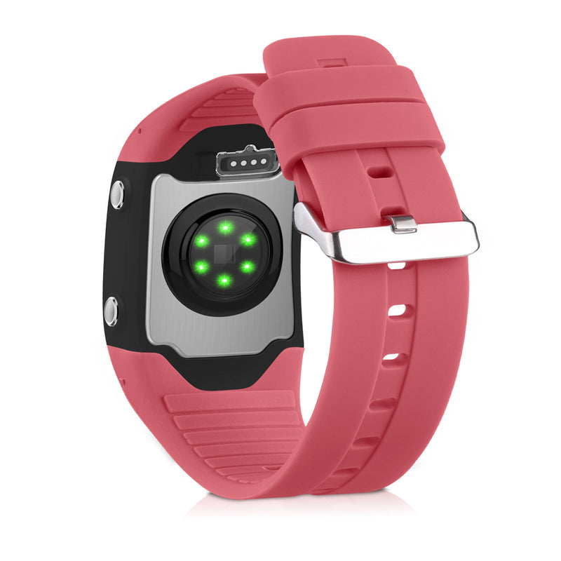 kwmobile Silikon Uhrenarmband für Polar M400 / M430 Armband Ersatzarmband für Fitnesstracker Wechselarmband Smartwatch