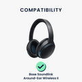 kwmobile Ohr Polster für Bose Soundlink Around-Ear Wireless II Ohrpolster Ersatz Ohrpolster Kopfhörer Ersatzteile Kopfhörer Ersatzpolster Over Ear Headphones