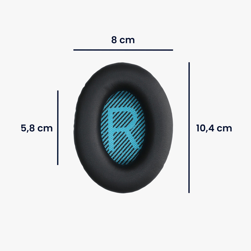 kwmobile Ohr Polster für Bose Soundlink Around-Ear Wireless II Ohrpolster Ersatz Ohrpolster Kopfhörer Ersatzteile Kopfhörer Ersatzpolster Over Ear Headphones