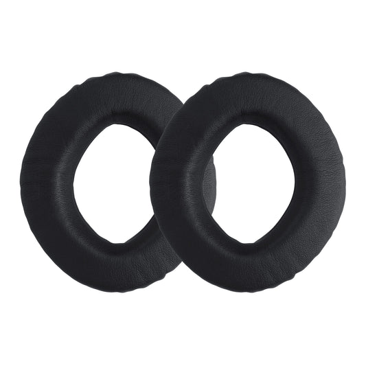 kwmobile 2x Ohr Polster für Sennheiser PX360 / MM550-X / MM450-X Ohrpolster - Ersatz Ohrpolster - Kopfhörer Ersatzteile - Kopfhörer Ersatzpolster für Over Ear Headphones Schwarz  