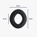 kwmobile Ohr Polster für Sennheiser PX360 / MM550-X / MM450-X Ohrpolster Ersatzteile Kopfhörer Ersatzpolster Over Ear Headphones