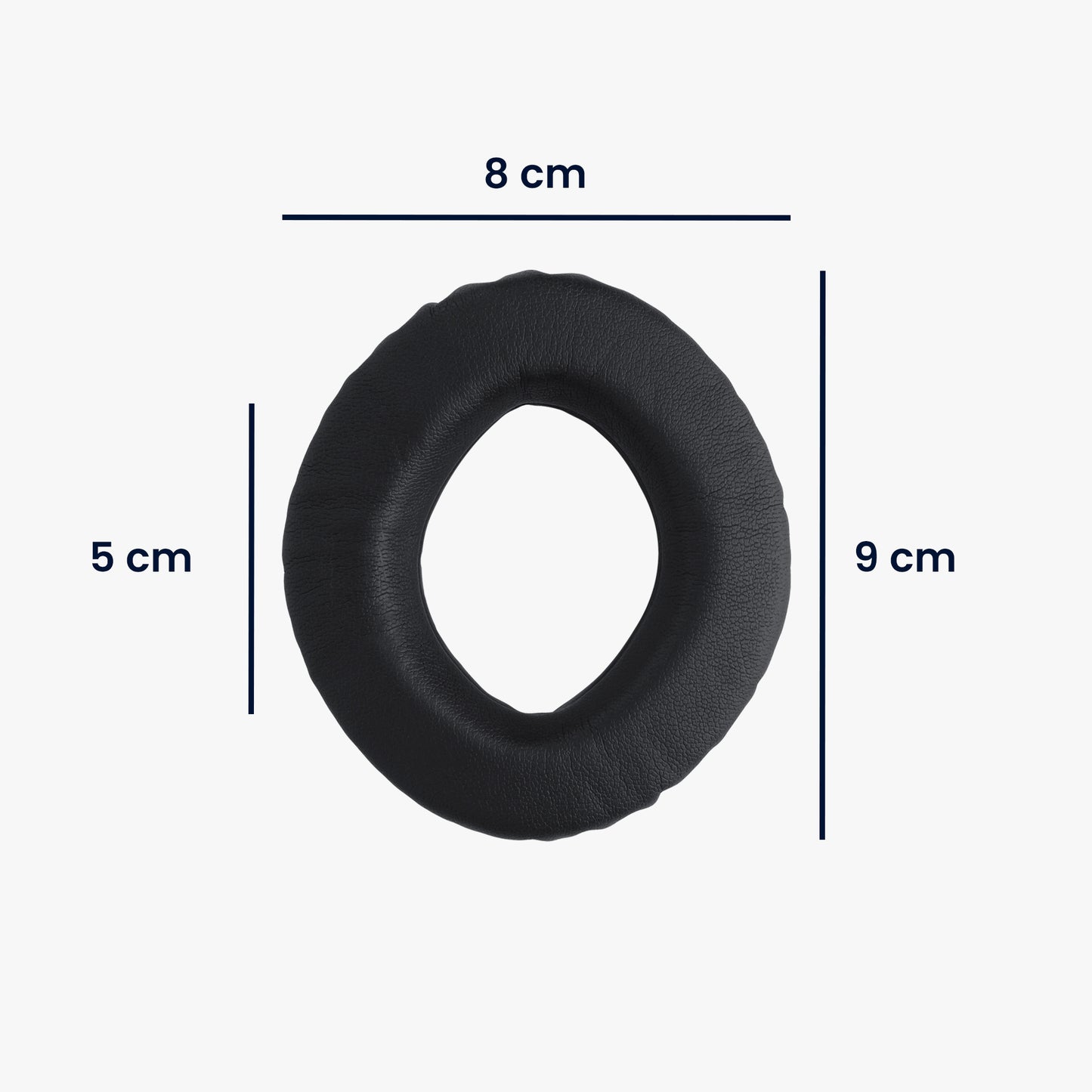 kwmobile Ohr Polster für Sennheiser PX360 / MM550-X / MM450-X Ohrpolster Ersatzteile Kopfhörer Ersatzpolster Over Ear Headphones