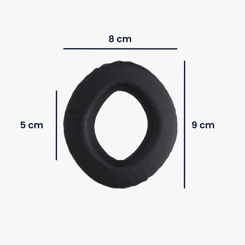 kwmobile Ohr Polster für Sennheiser PX360 / MM550-X / MM450-X Ohrpolster Ersatzteile Kopfhörer Ersatzpolster Over Ear Headphones