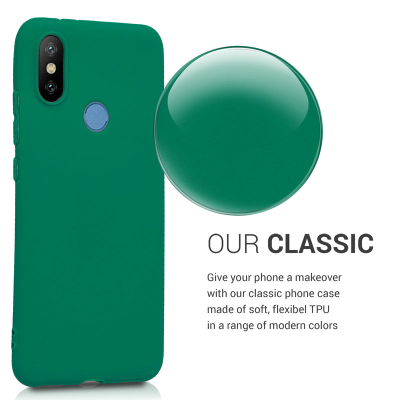 kwmobile Handyhülle für Xiaomi Mi 6X / Mi A2 Hülle - Kabelloses Laden - Schutzhülle Cover