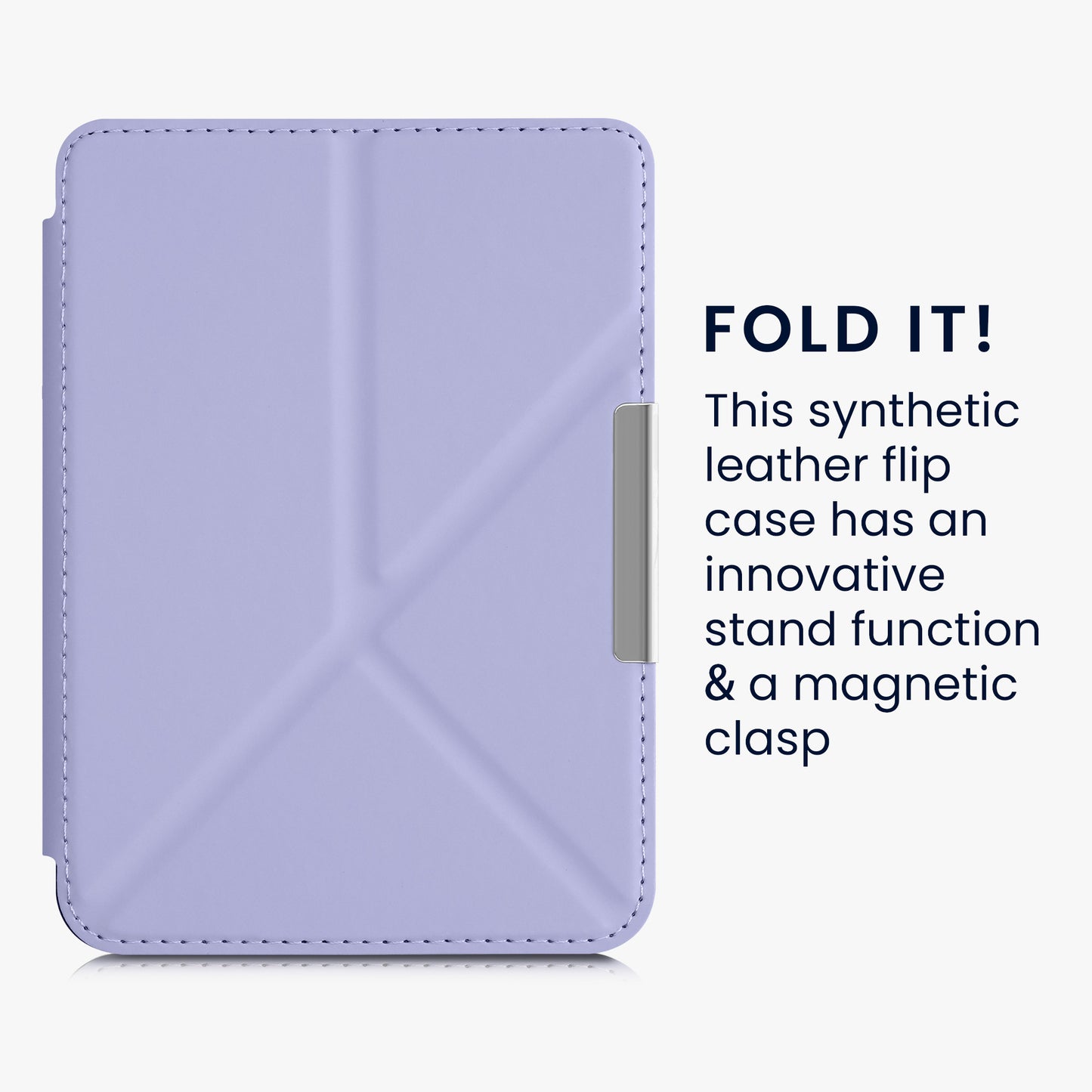 kwmobile Schutzhülle für Kobo Clara HD Hülle Case eReader Klapphülle mit Auto Sleep Funktion Cover mit Ständer