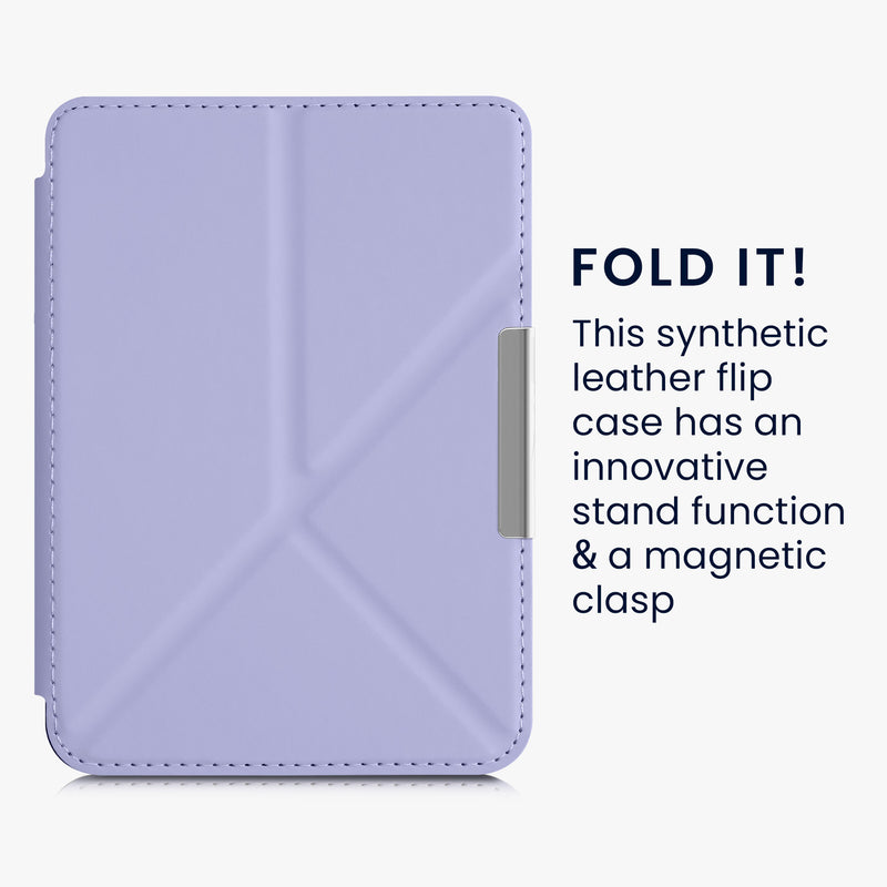 kwmobile Schutzhülle für Kobo Clara HD Hülle Case eReader Klapphülle mit Auto Sleep Funktion Cover mit Ständer
