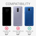 kwmobile Handyhülle für Samsung Galaxy A6 (2018) - Kabelloses Laden - Schutzhülle Cover
