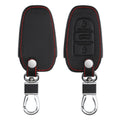 kwmobile Autoschlüssel Hülle kompatibel mit Peugeot Citroen 3-Tasten Smartkey Autoschlüssel (nur Keyless Go)