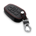 kwmobile Autoschlüssel Hülle kompatibel mit Peugeot Citroen 3-Tasten Smartkey Autoschlüssel (nur Keyless Go)
