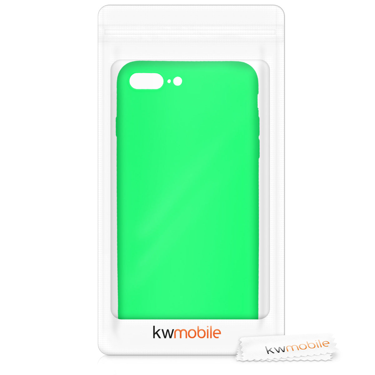 kwmobile Handyhülle für Apple iPhone 7 Plus / iPhone 8 Plus Hülle - Kabelloses Laden - Schutzhülle Cover