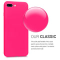 kwmobile Handyhülle für Apple iPhone 7 Plus / iPhone 8 Plus Hülle - Kabelloses Laden - Schutzhülle Cover