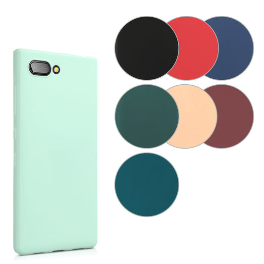kwmobile Hülle kompatibel mit Blackberry KEYtwo (Key2) Hülle - weiches TPU Silikon Case - Cover geeignet für kabelloses Laden - Schwarz matt Schwarz matt  