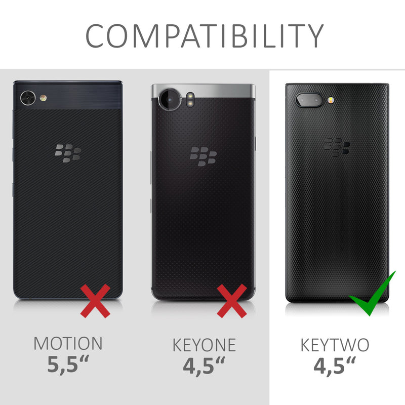 kwmobile Handyhülle für Blackberry KEYtwo (Key2) Schutzhülle Cover