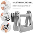 kwmobile Tubenquetscher Zahnpastaspender aus Metall Tubenausdrücker Tubenpresse Tubenquetscher für Alle Tubenhalter Tube Squeezer Tubenaufroller Toothpaste Squeezer