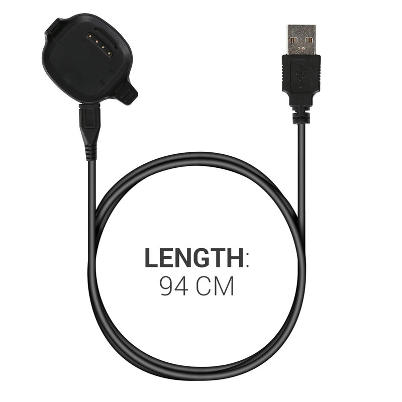 kwmobile USB Kabel Charger kompatibel mit Garmin Forerunner 10 / 15 Ladekabel Smart Watch Ersatzkabel Fitnesstracker Aufladekabel