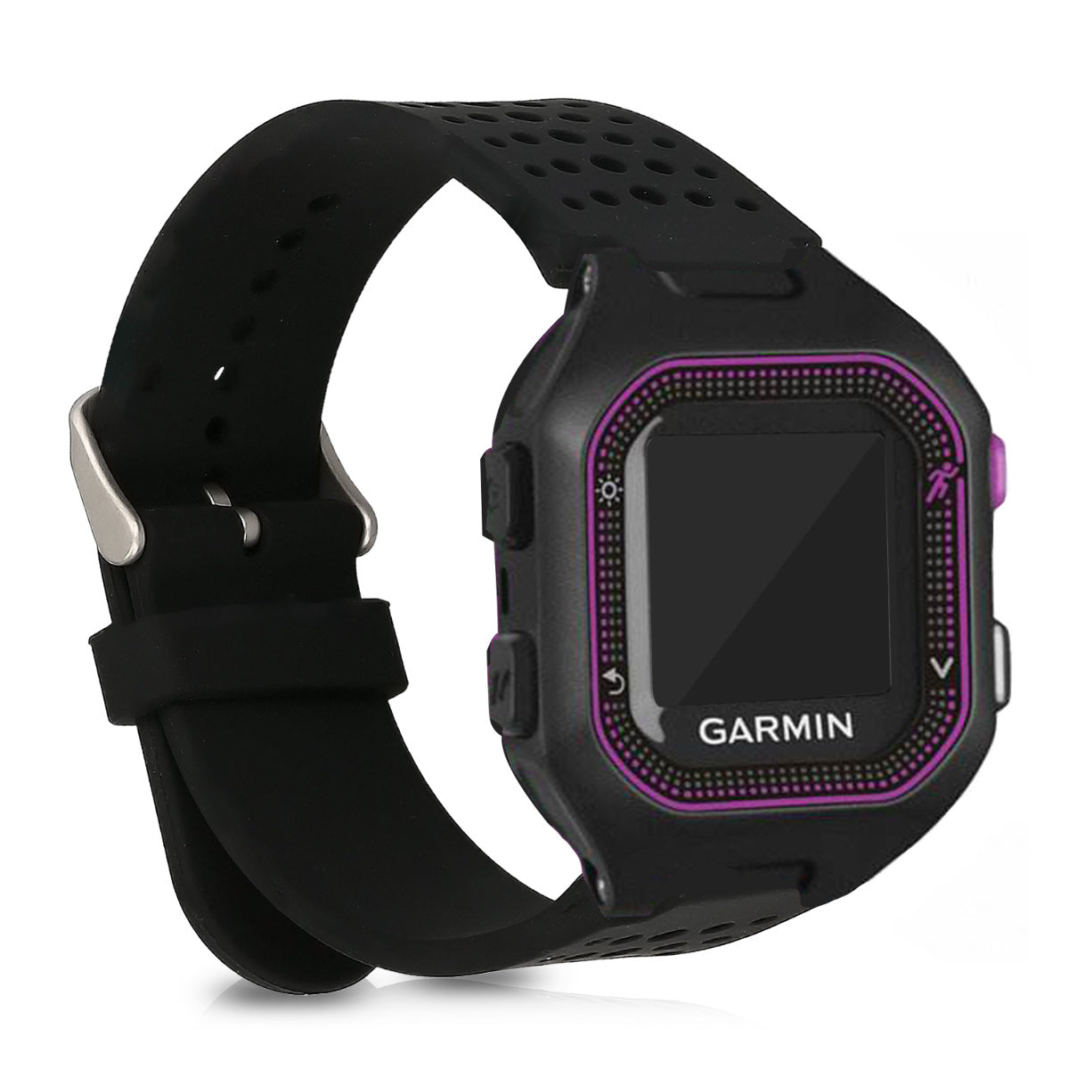 kwmobile Silikon Uhrenarmband für Garmin Forerunner 25 Armband Ersatzarmband für Fitnesstracker Wechselarmband Smartwatch