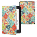 kwmobile Schutzhülle für Amazon Kindle Paperwhite Hülle - eReader Flip Case mit Auto Sleep Funktion - Mond Schwarz