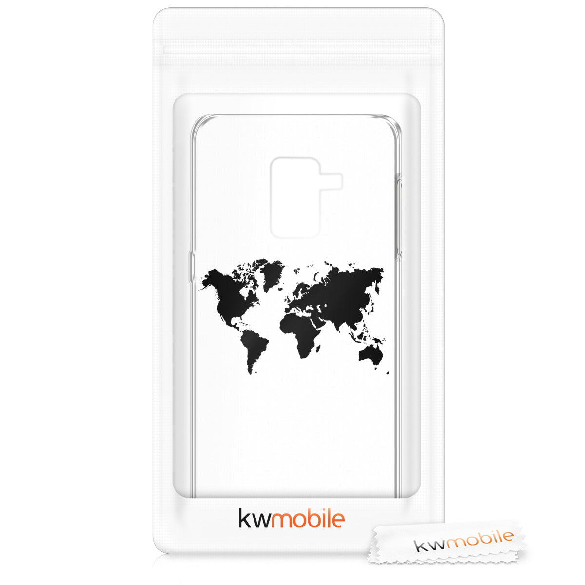 kwmobile Case kompatibel mit Samsung Galaxy A8 (2018) - Hülle Silikon transparent