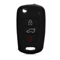 kwmobile Autoschlüssel Hülle kompatibel mit Hyundai 3-Tasten Klapp Autoschlüssel Hülle - Schlüsselhülle Don't touch my Key
