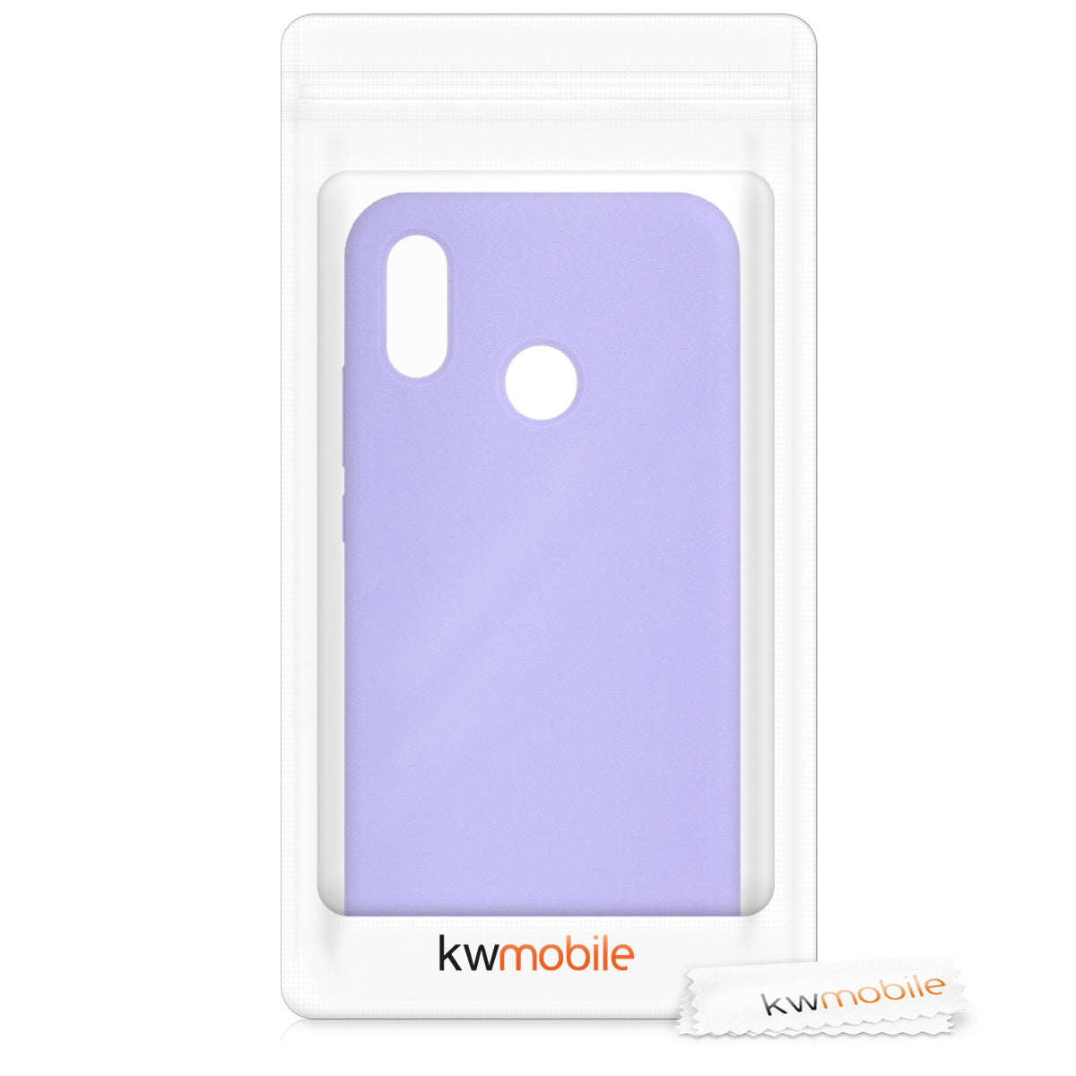 kwmobile Handyhülle für Huawei P20 Lite Hülle - Case Silikon - Kabelloses Laden - Schutzhülle Cover