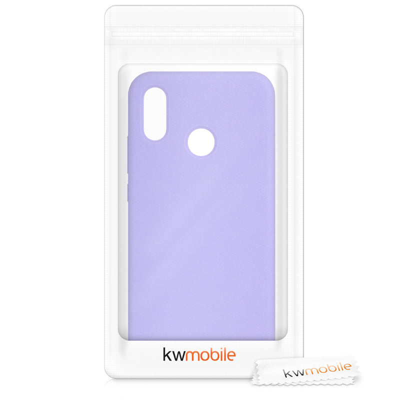 kwmobile Handyhülle für Huawei P20 Lite Hülle - Case Silikon - Kabelloses Laden - Schutzhülle Cover