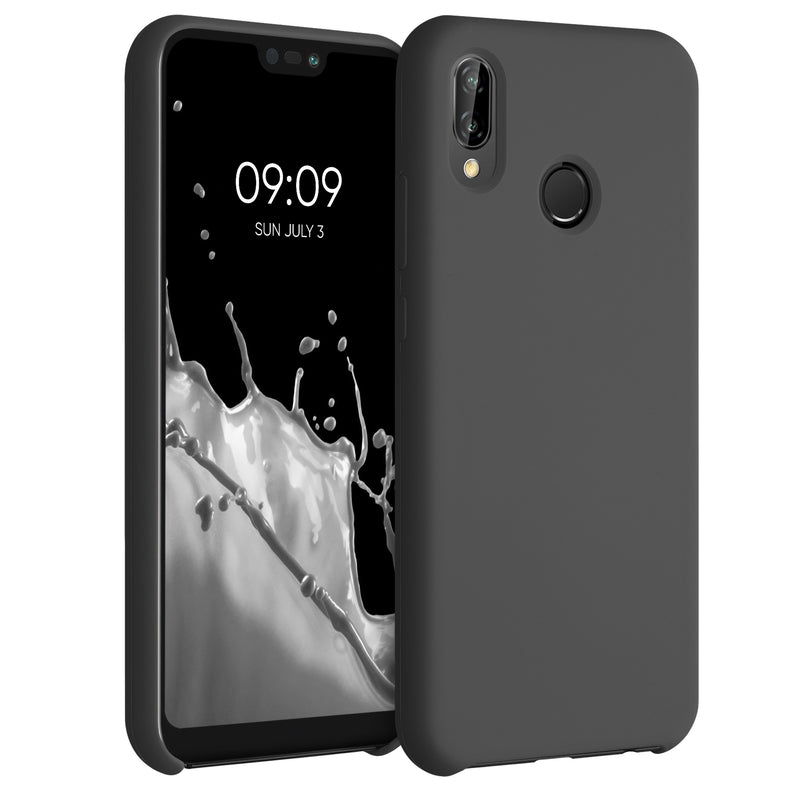 kwmobile Handyhülle für Huawei P20 Lite Hülle - Case Silikon - Kabelloses Laden - Schutzhülle Cover