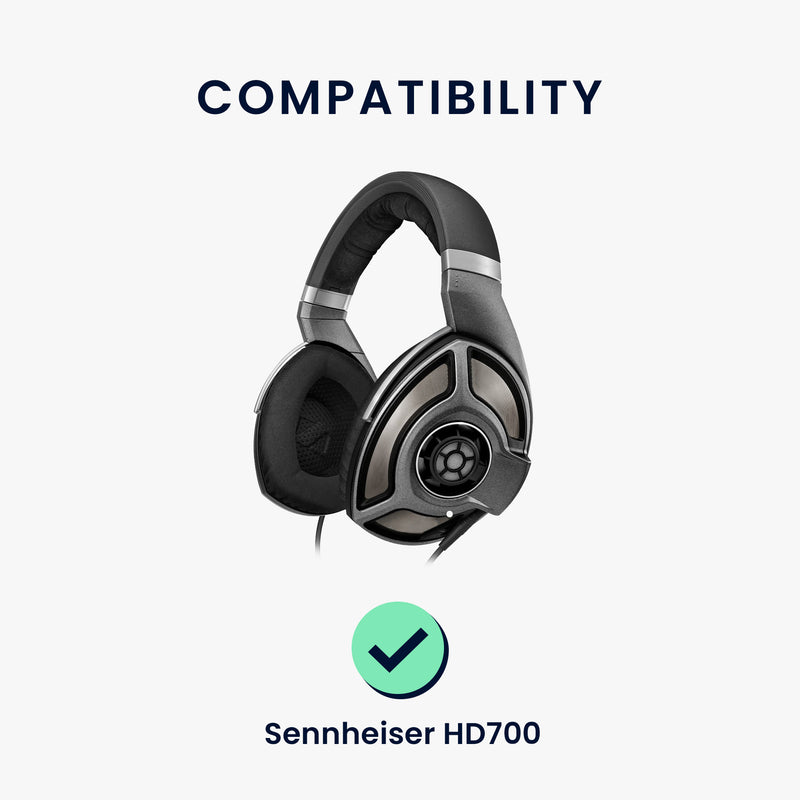 kwmobile Ohr Polster für Sennheiser HD700 Ohrpolster Ersatz Ohrpolster Kopfhörer Ersatzteile Kopfhörer Ersatzpolster Over Ear Headphones