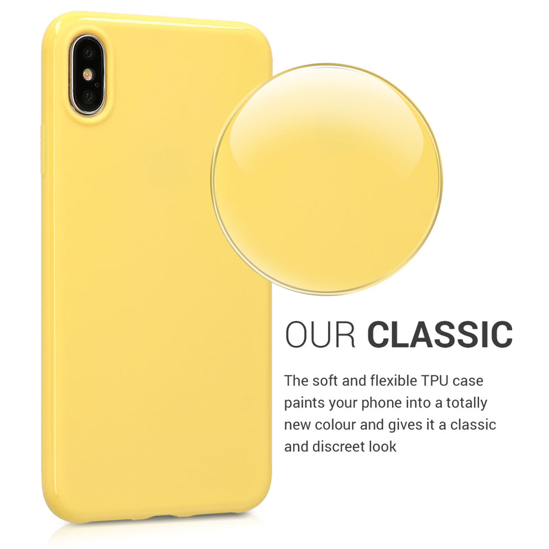 kwmobile Handyhülle für Apple iPhone XS Max - Kabelloses Laden - Schutzhülle Cover