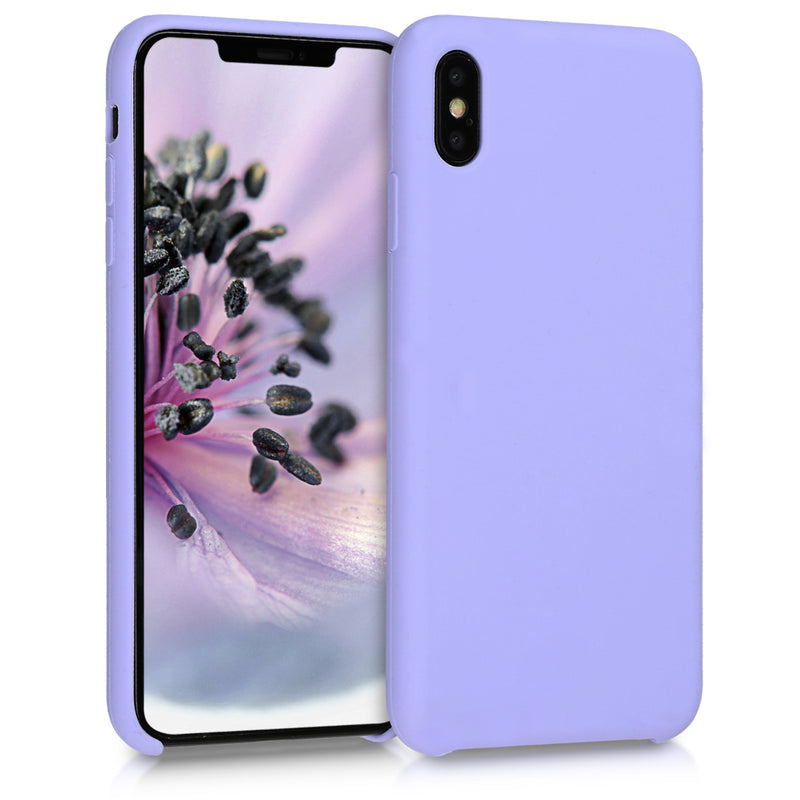 kwmobile Handyhülle für Apple iPhone XS Max Hülle - Case Silikon - Kabelloses Laden - Schutzhülle Cover