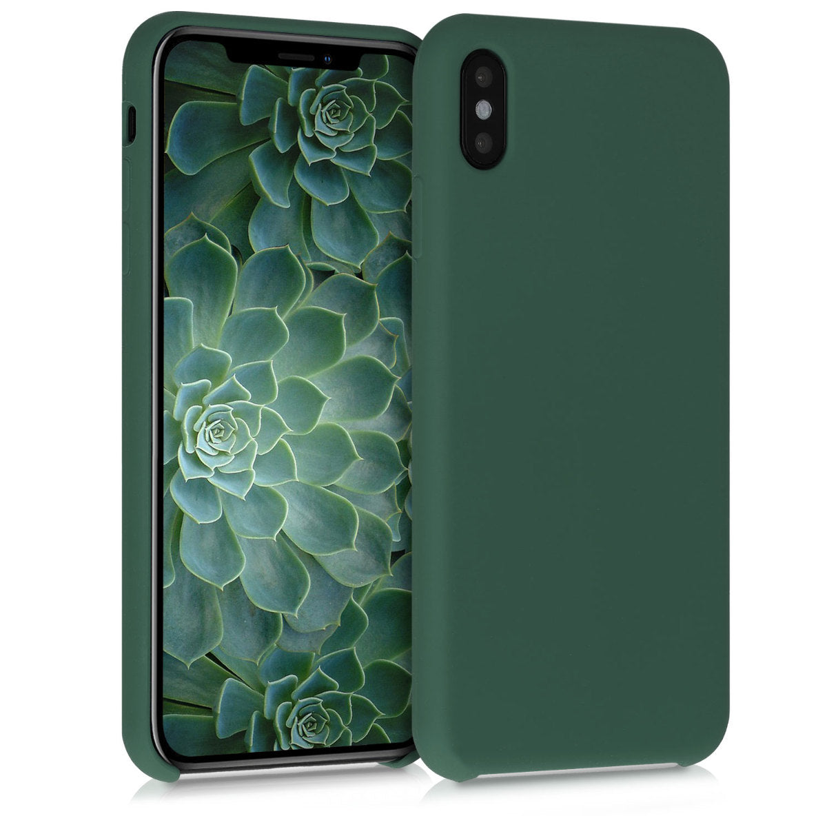 kwmobile Handyhülle für Apple iPhone XS Max Hülle - Case Silikon - Kabelloses Laden - Schutzhülle Cover