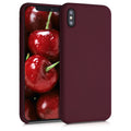 kwmobile Handyhülle für Apple iPhone XS Max Hülle - Case Silikon - Kabelloses Laden - Schutzhülle Cover