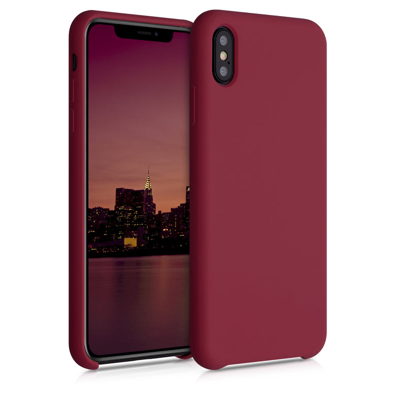 kwmobile Handyhülle für Apple iPhone XS Max Hülle - Case Silikon - Kabelloses Laden - Schutzhülle Cover