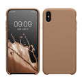 kwmobile Handyhülle für Apple iPhone XS Max Hülle - Case Silikon - Kabelloses Laden - Schutzhülle Cover